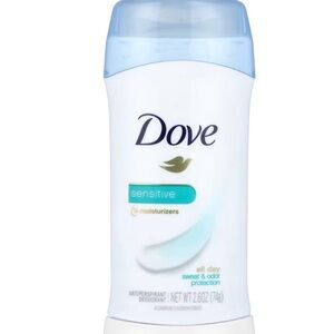 6 PACK- Dove Sensitive Antiperspirant Deodorant - White and Blue